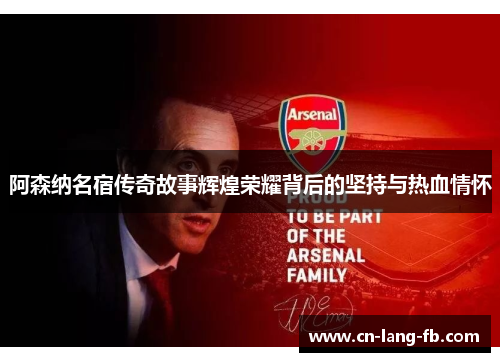 阿森纳名宿传奇故事辉煌荣耀背后的坚持与热血情怀